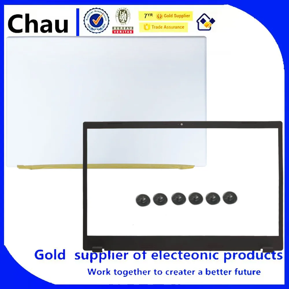 New For Chau Aspire3 A317-53-33-58G A517-52G-56G N20C6 Laptop LCD Back Cover Top Case plastic version AP3A8000700/Front Bezel