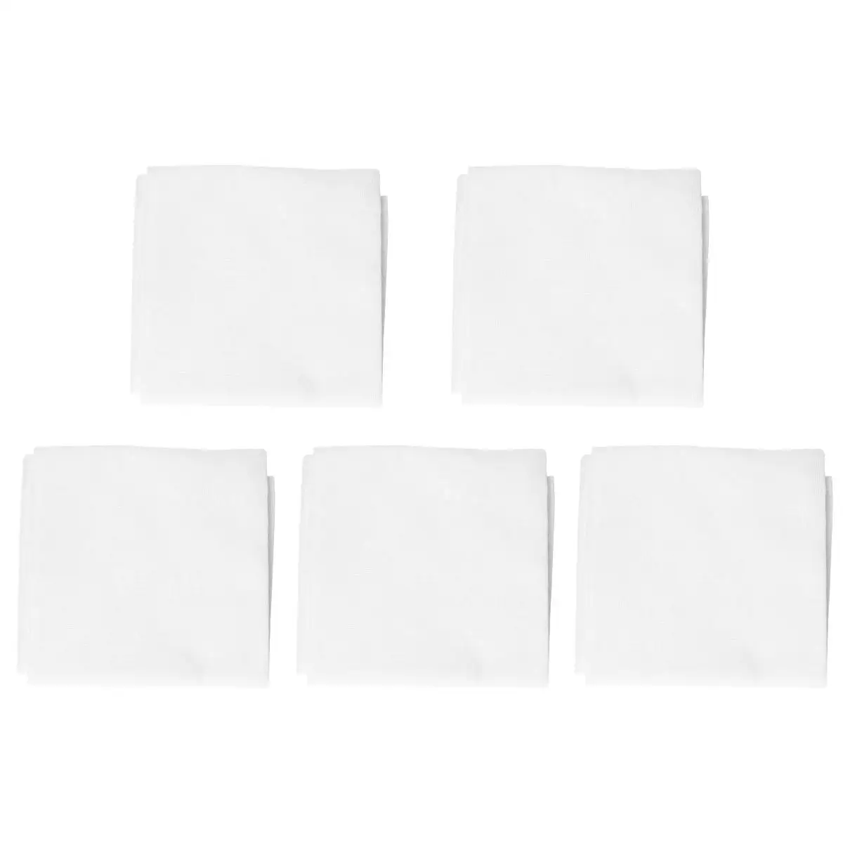

5 Pcs Cheese Cloth Fabric Cotton Muslin Reusable Cold Brew Tofu Cheesecloth Hemmed for