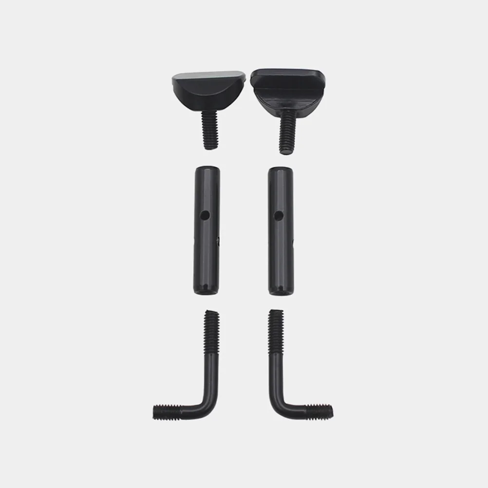 

2 Pcs Violin Chin Rest Screws Tool Clamp Accessories Chinrest Metal Clamps Accessory