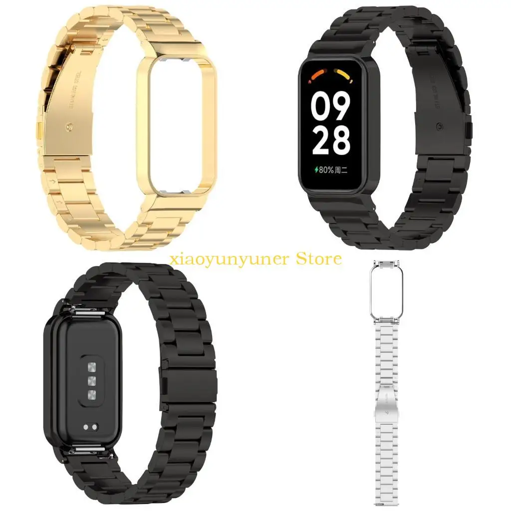 

P9JB Универсальный браслет из нержавеющей стали модный ремешок с заменой замены металлической браслет, подходящий для Active 8