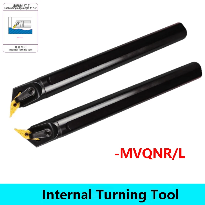 

LIHAOPING Держатель инструментов для внутренней обработки S20R-MVQNR16 S25S-MVQNR16 Расточная оправка с ЧПУ S20R S25S MVQNR16 MVQNL16 Хвостовик MVQNR MVQNL