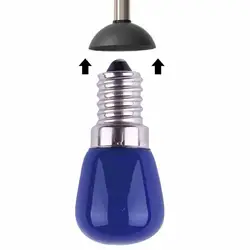 Colorful LED Fridge Light Bulb E14 3W Refrigerator Corn Bulbs AC220240V Lamp SMD2835 Replace Halogen Chandelier Lights Lamps
