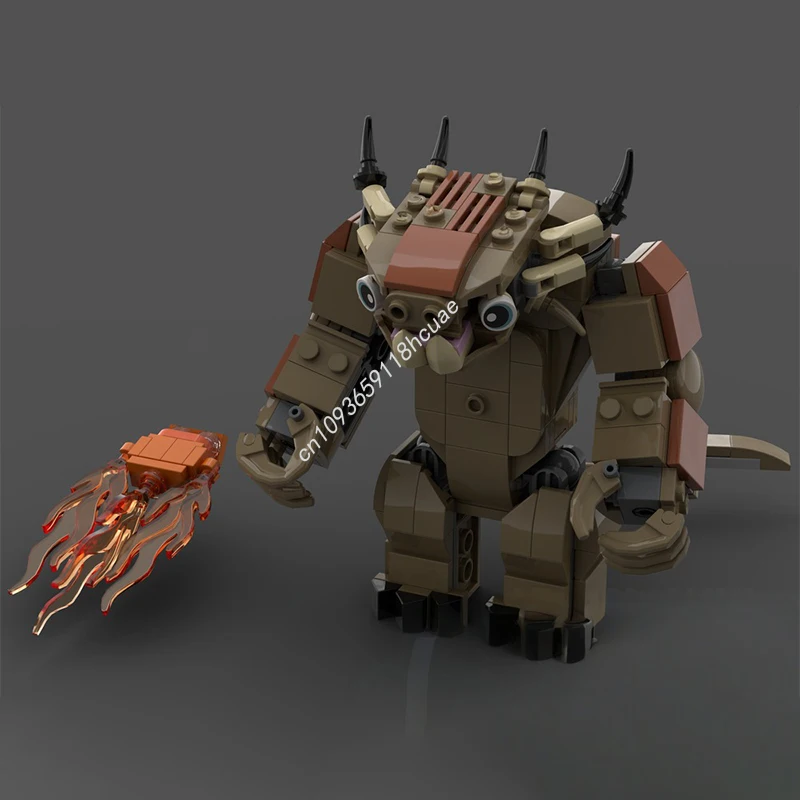 

286 шт. MOC Kaiju Super Heroes Модель Строительные блоки Модульное образование ремесленные игрушки День рождения Дети Рождественские подарки