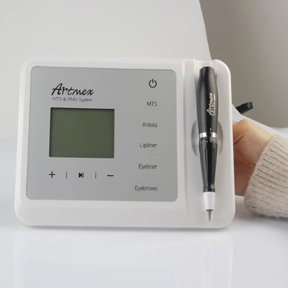 Artmex V9 Intelligent Permanent Makeup Tattoo Machine Portable PMU MTS System For Eyebrow Lip Eyeliner Areola Microblading Beaut
