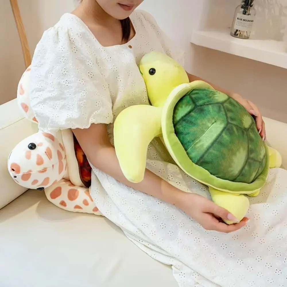 

Fluffy Sea Tortoise Plush Toys Collection Cartoon Animal Sea Turtle Pillow Soft Cute Turtle Animal Doll Car Decor