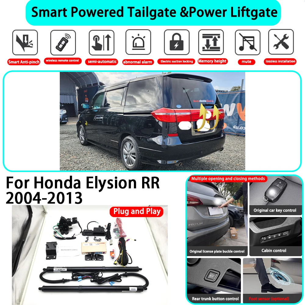 

for Honda Elysion RR 2004-2013 OEM Smart Automatic Powered Tailgate Electric Power Tailgate Lift Kit Key Close