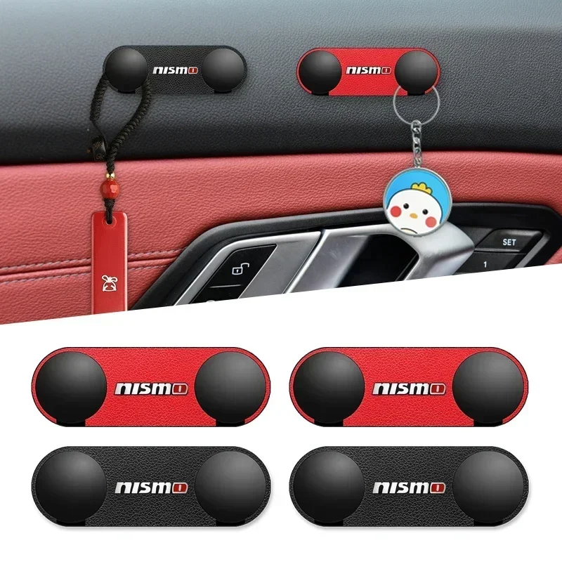 1pcs Multi-Purpose Vehicle Storage Hooks Car Interior Accessories For Nissan Nismo Qashqai Teana X Trail T32 T31 Tiida Juke