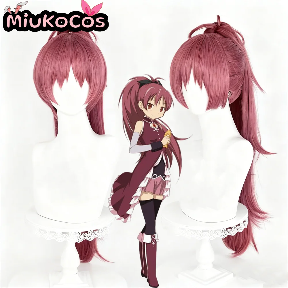 

В НАЛИЧИИ Kyoko Sakura Косплей Парик MiukoCosplay Аниме Puella Magi Madoka Magica Косплей