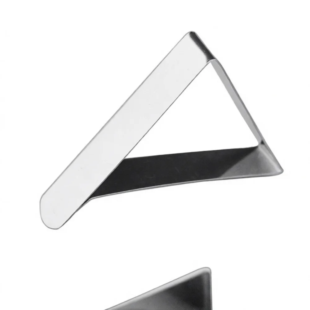Stainless Steel Tablecloth Holder Triangle Adjustable Clamp Fixing Device For Home Party Wedding Picnic Table Decor