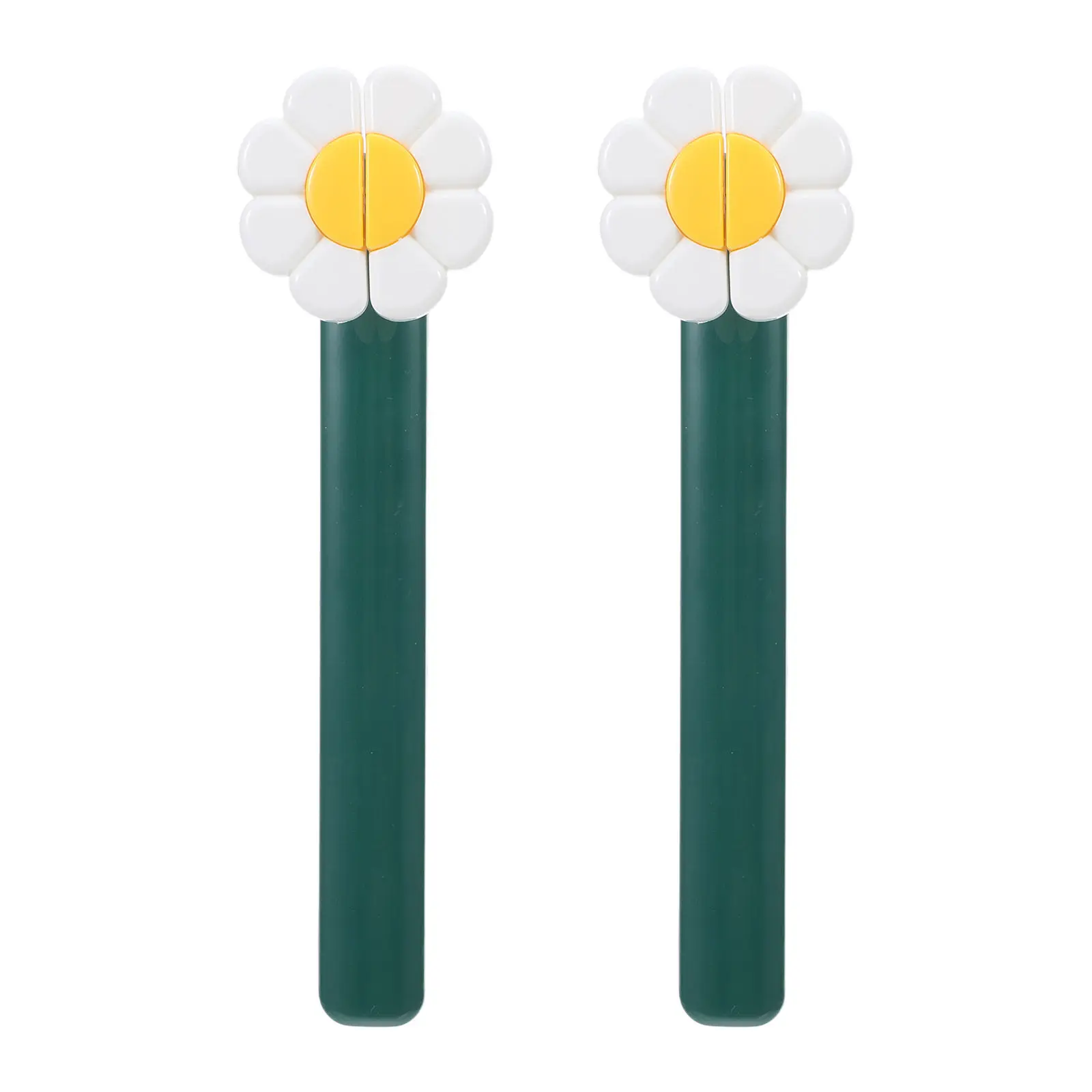 2Pcs Portable Foldable Plastic Book Holder Adjustable Flower Desk Stand for Reading Cookbook Recipe Book Rest Home Office