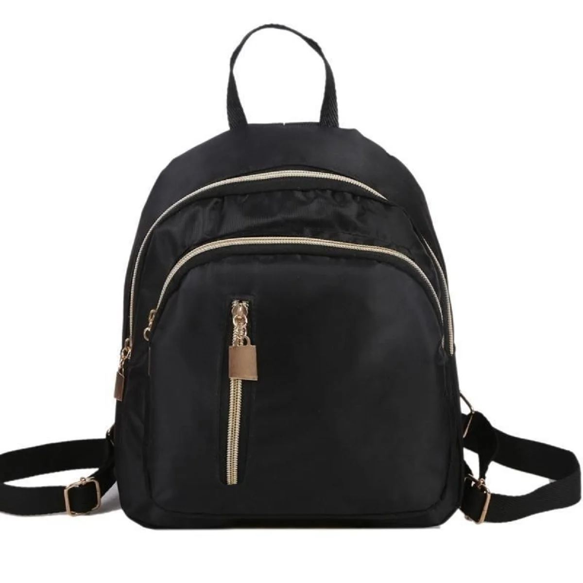 Women Mini Backpack Multi-Color Nylon Fashionable and Versatile  Small Bag Casual Travel Multi-Functional Backpack