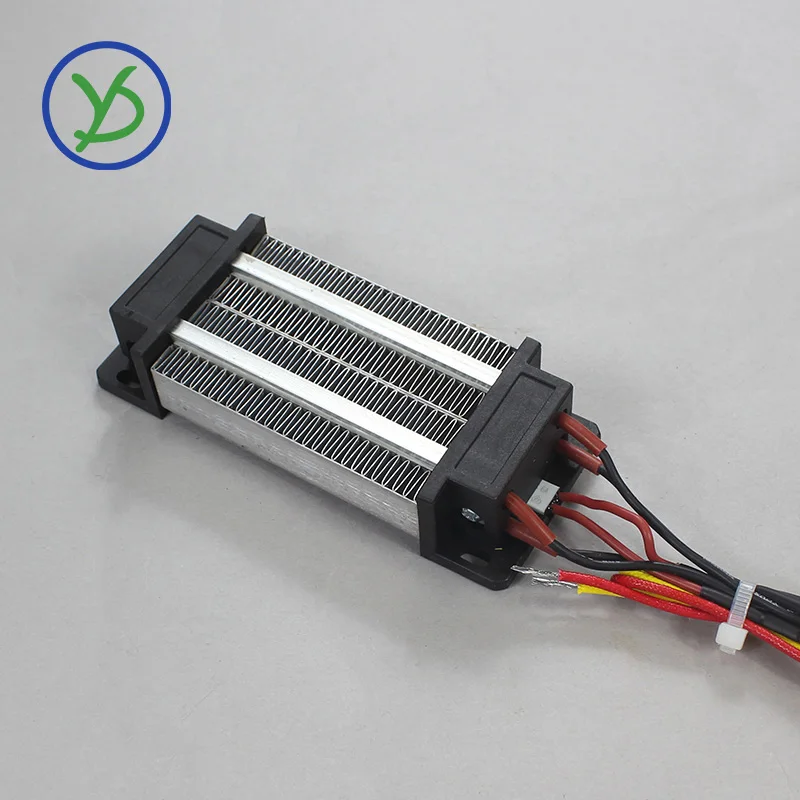 220V 300W PTC ceramic air heater Electric heater Insulated with 70C thermostat protector 76A2 120*50mm