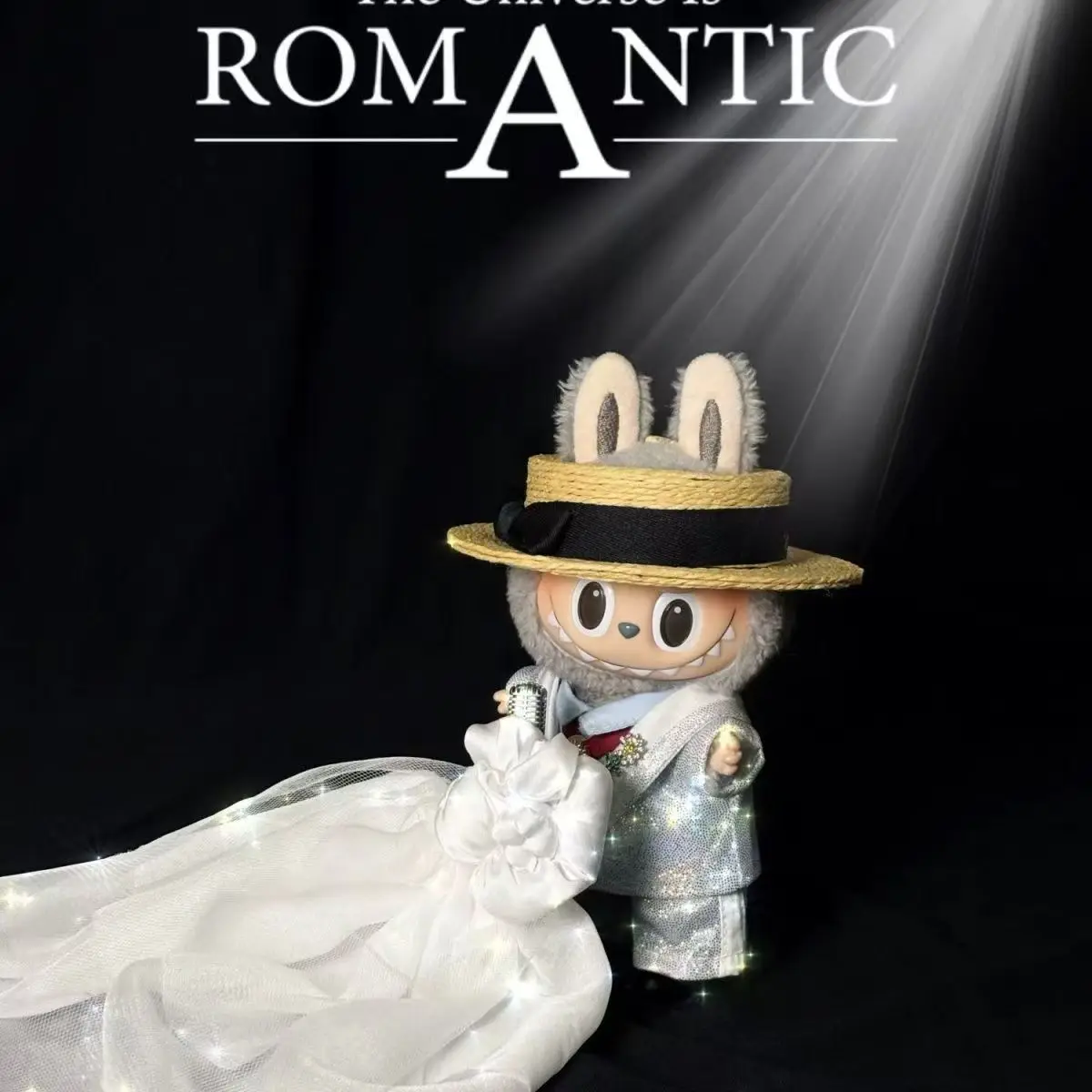 

for 17cm Labubu Clothes GD Series for V1 V2 V3 G-Dragon Baby Clothes+Wedding Dress Labubu Outfit