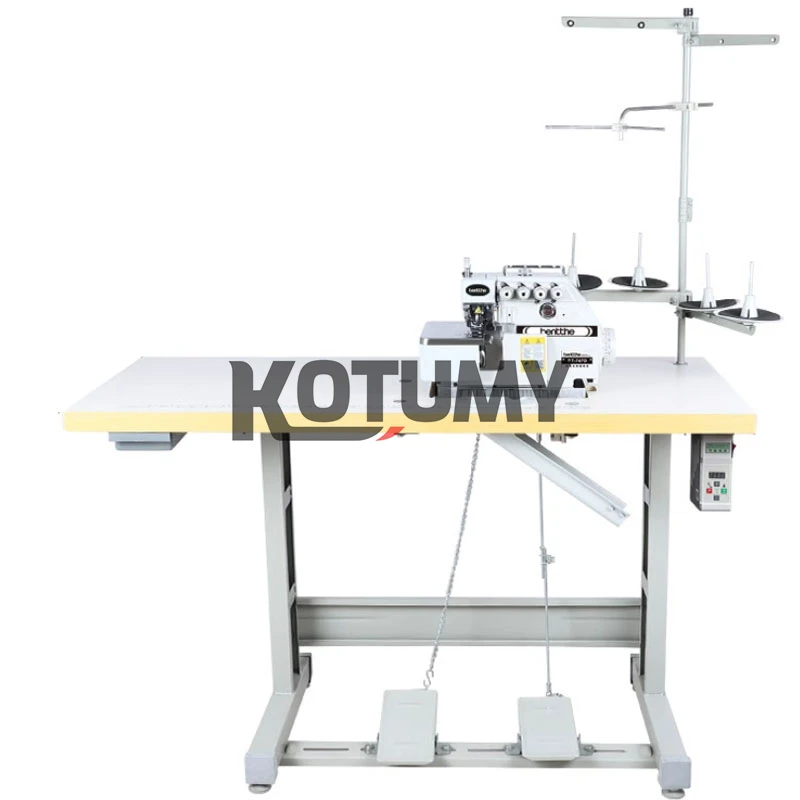 Multifunctional Industrial Sewing Machine Computer Direct Drive High Speed 3/4/5 Thread Overlocking Machine for Clothing