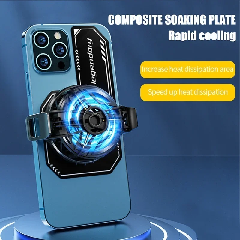 Universal Phone Cooler Magnetic Sticker Heat Conduction Sticker Cell Phone Composite Even Heat Plate Cooling Radiator Stickers