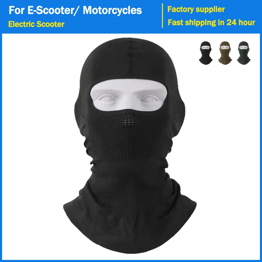 Ski Mask for Men Women Full Face Mask Hat Head Cover Neck Gaiter Winter Warm Hood Cycling for Motorcycles E-Scooter Sports Scarf