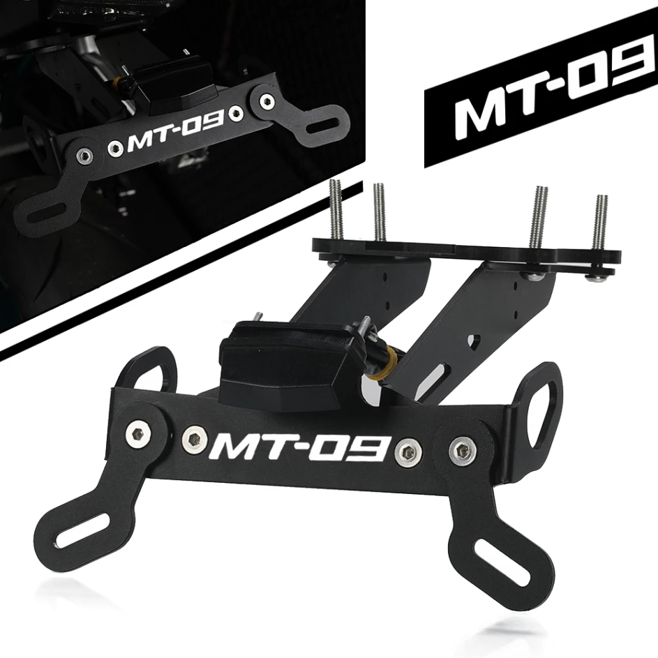 

FOR YAMAHA MT-09 /SP 2021-2022-2023-2024 License Plate Holder Fender Eliminator Motorcycle Rear Tail Tidy Bracket MT09 SP MT 09
