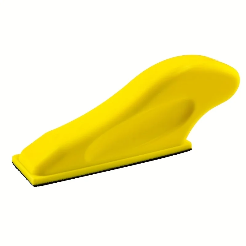 Mini manual sanding block, mini sanding machine kit, sanding pad hook back plate, used for narrow space polishing