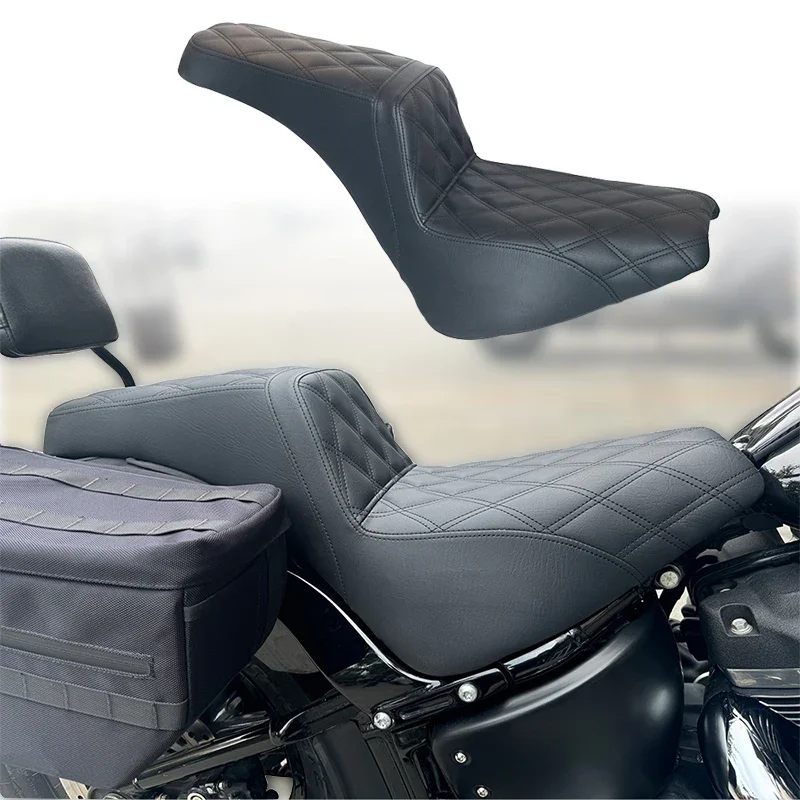 

Motorcycle Step Up Seat for M8 Softail Street Bob Slim Standard Deluxe Heritage Classic 114 FXBB FXBBS FXST FLDE FLSL FLHC FLHCS