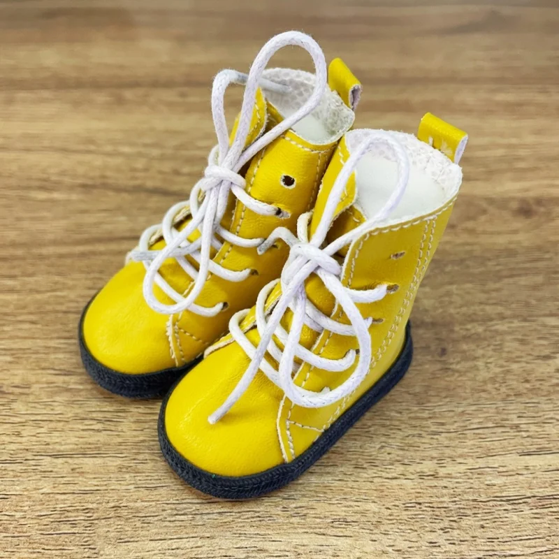 Original 6cm One Fourth Boots For Minifee Paola Reina Dolls Shoes for Mia Doll 1/4 Shoe Dolls Toy Accessories For Kids Girls