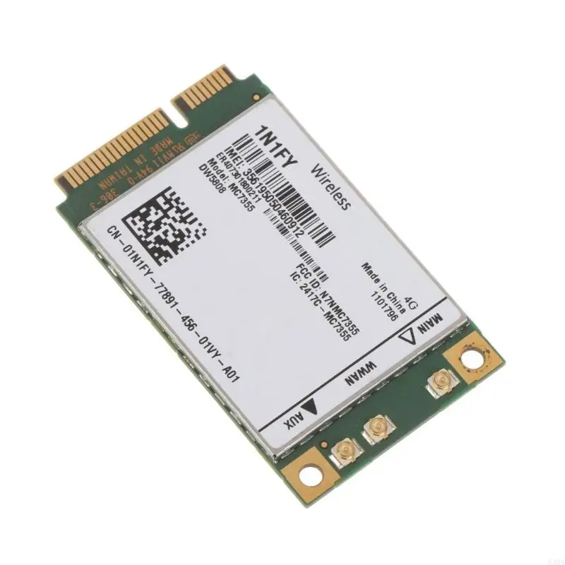 F3MA Wireless MC7355 Mini PCIe LTE/HSPA + GPS 100 Мбит/с DW5808 1N1FY модуль EVDO 1900 850 70