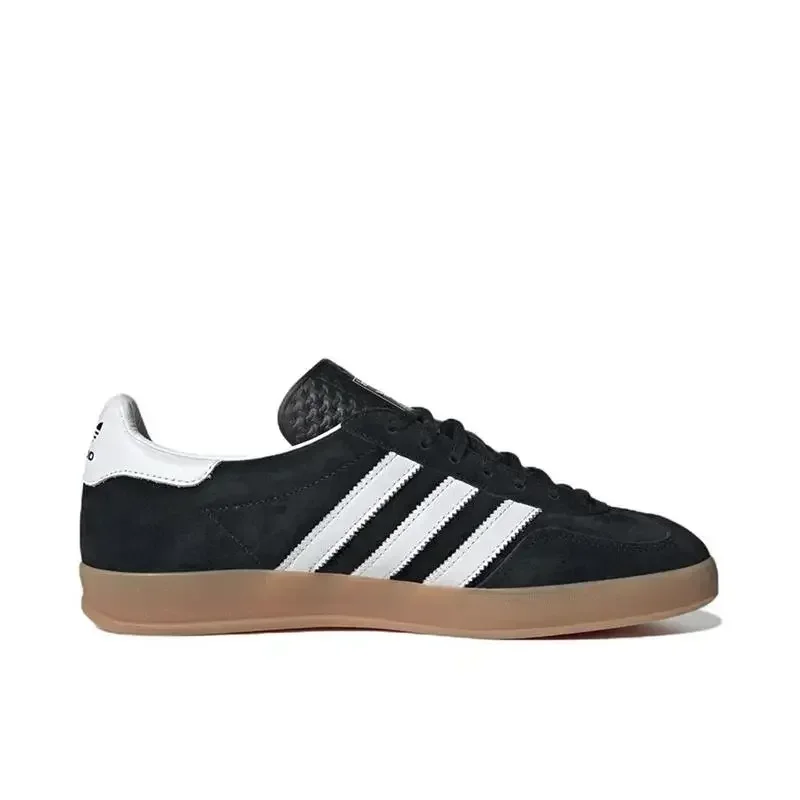 

Adidas Originals Gazelle Durable and Lightweight, Low-top, Canvas Shoes for Men, Black Color.