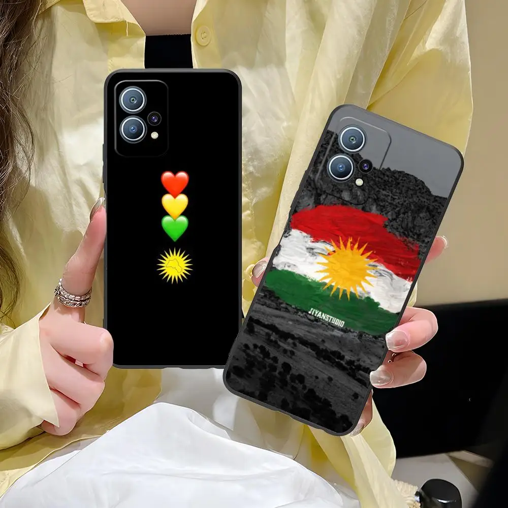 كردستان العلم المحمول قضية الهاتف الخليوي لهواوي P60 P50 P40 P30 P20 P10 P9 P8 برو لايت زائد اللون الطباعة غطاء غطاء جميل #4