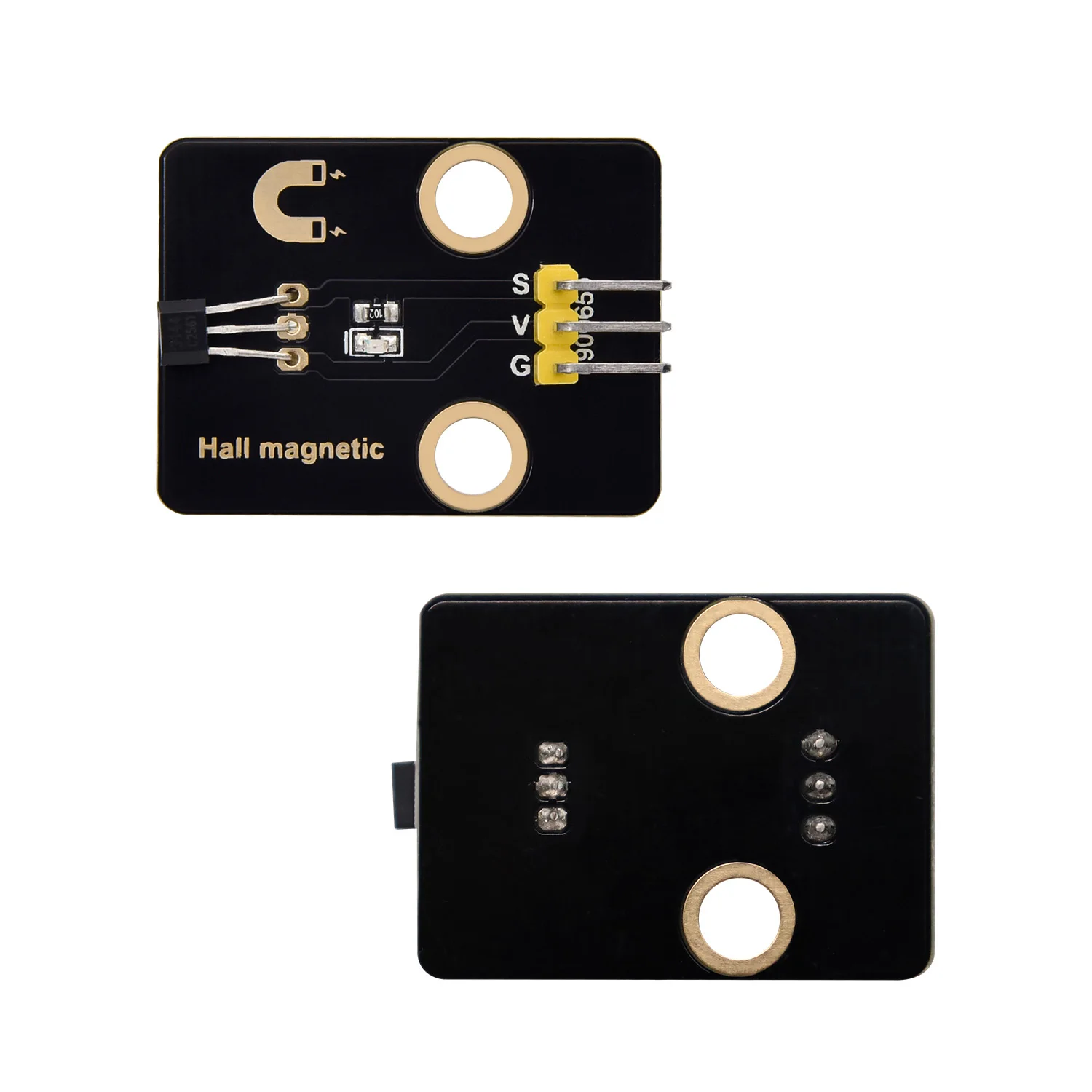 Keyestudio Linear Magnetic Hall Sensor For Arduino& Graphic Programming Projects Compatible LEGO Blocks DIY Programming Module