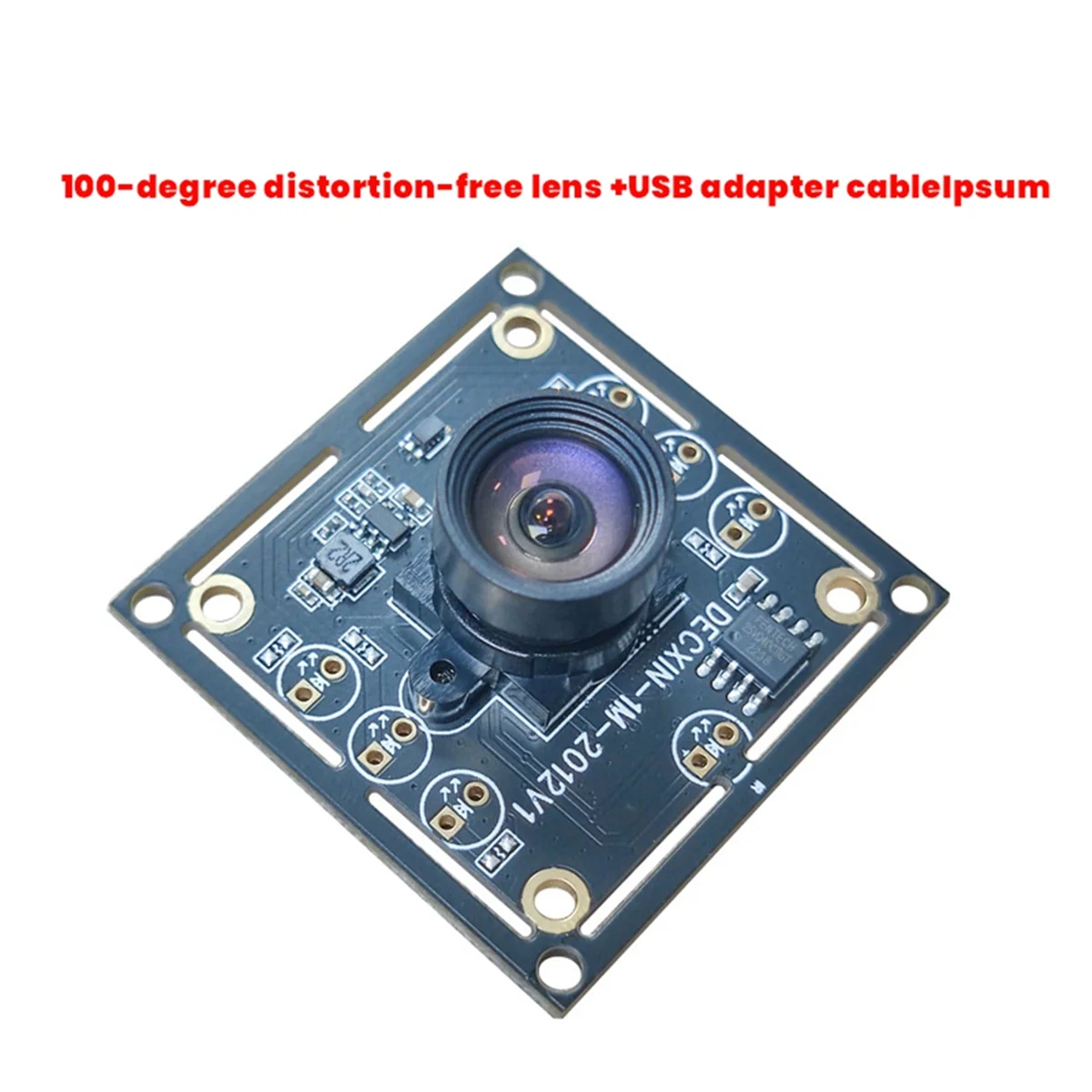 Hot OV9732 USB Camera Module 720P 1MP 100 Degrees Face Recognition Image Acquisition for Camera,B