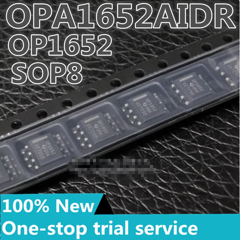 2-100pcs %new stock OPA1652AIDR marking OP1652 0P1652 SOP8 dual-channel audio operational amplifier chip