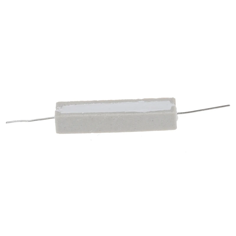 20 Pcs Wirewound Ceramic Cement Resistor 1 Ohm 5% 10W Watt