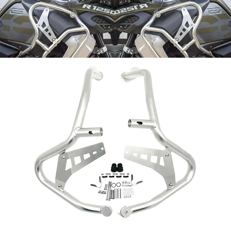 For BMW R1250GS Engine Protetive Guard LC ADV R1250 GS Adventure R1250GSA 2019-2023 Motorcycle Crash Bar Tank Guard Protector