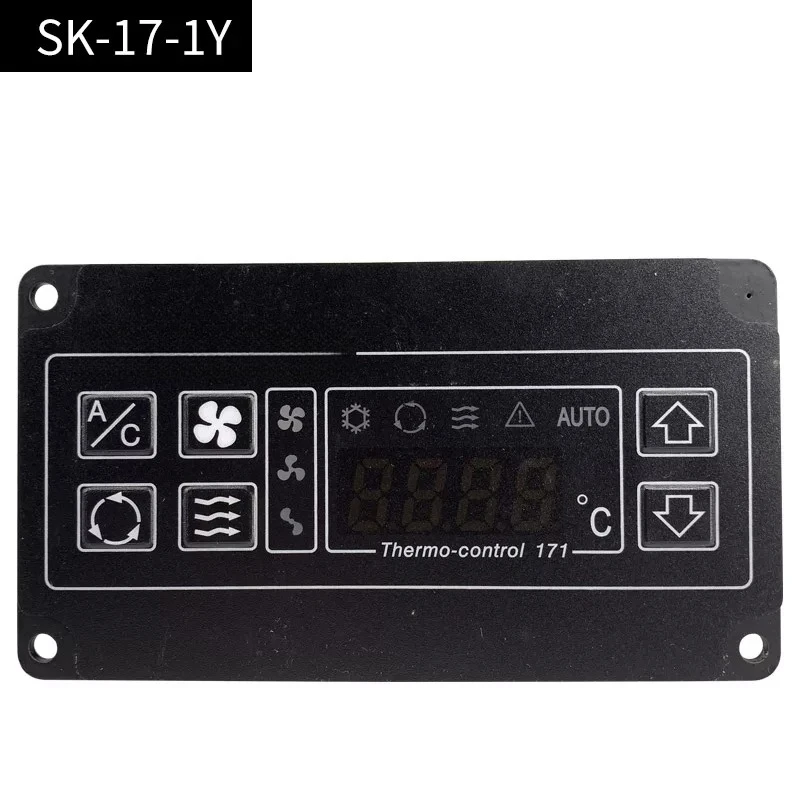 Bus Air Conditioning Control Panel Air Conditioning Button Push Switch Controller Center Console Original Factory