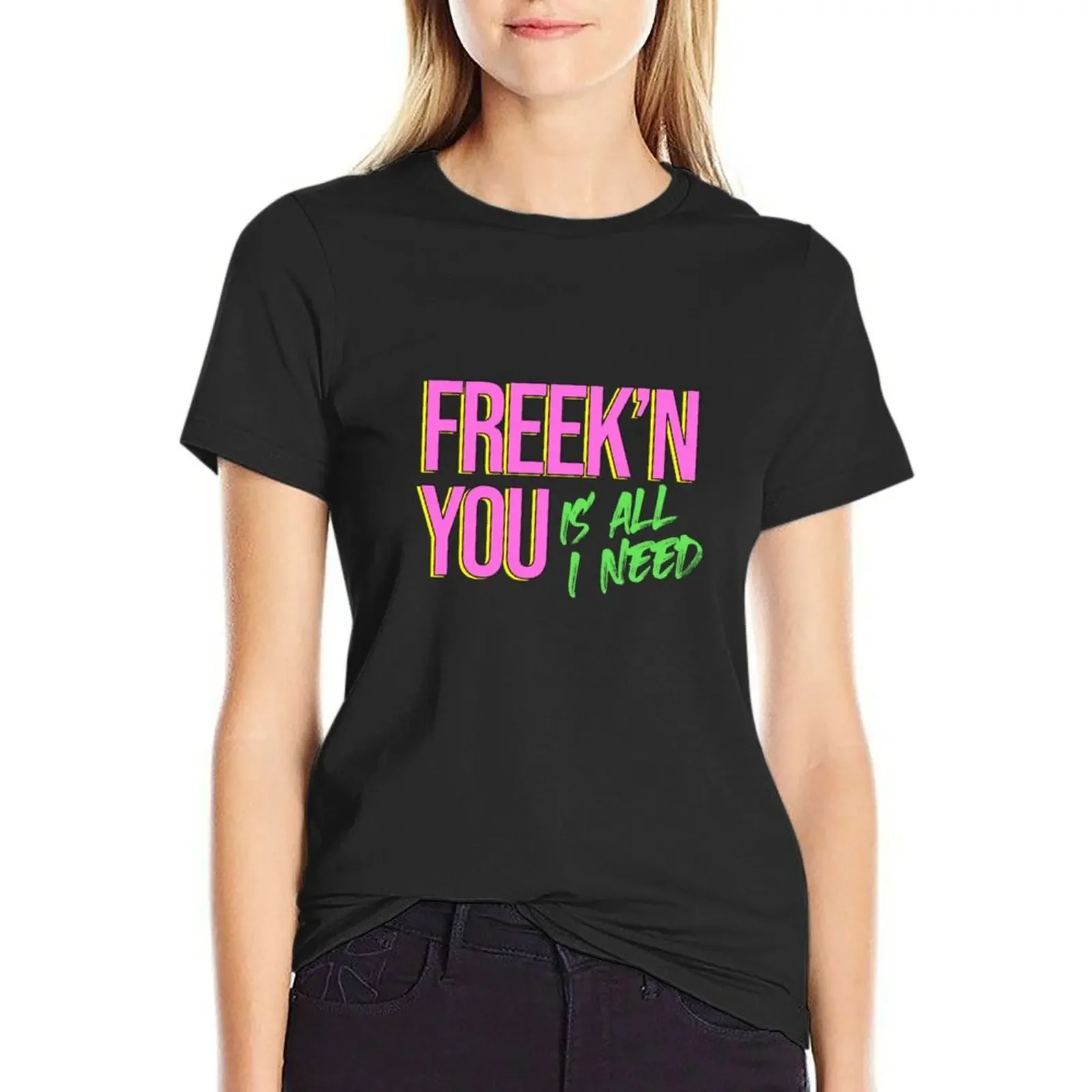 

Freekn You / Jodeci / RnB / 90s style/ Retro T-Shirt lady clothes anime vintage rock and roll t shirts for Women