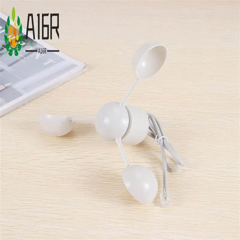 A16R-WH-SP-WS01 Anemometer Alat Ukur Kecepatan Angin Sensor Kecepatan Angin Instrumen Meteorologi untuk Misol Anemometer