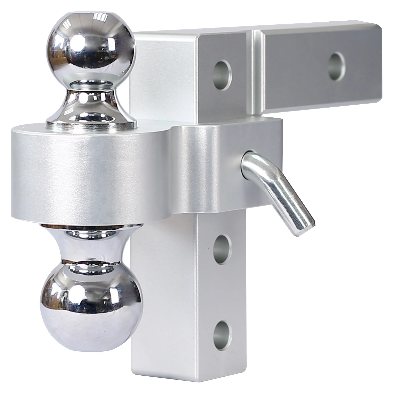 

Alu Adjustable Trailer Drop Hitch,2inch receiver,6 inch adjustable