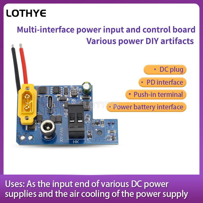 XY6008 Adjustable DC Power Supply LED Constant Voltage Constant Source Switching Current 60V 8A 480W Buck Module DIY Shell Kit