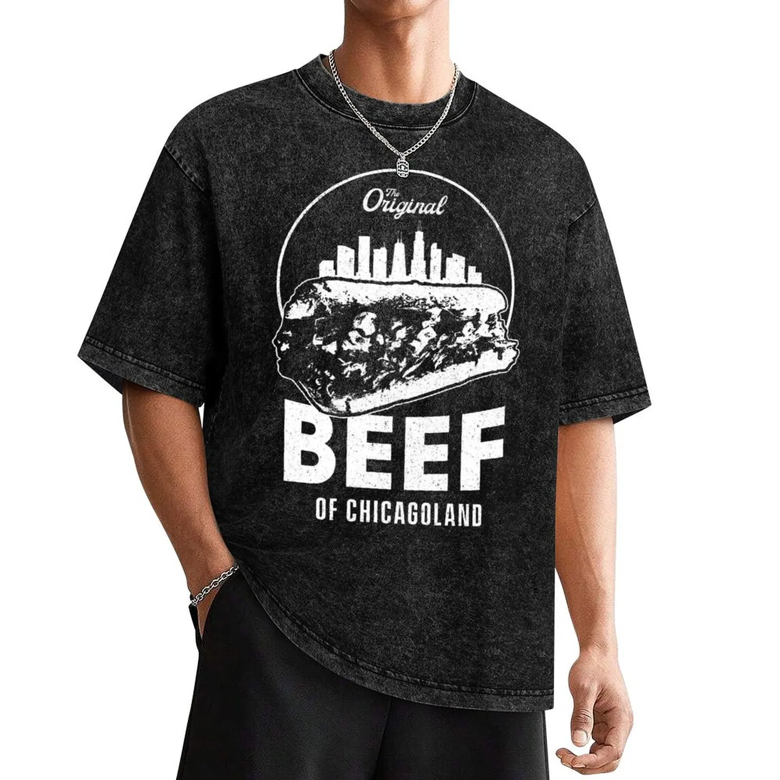 

The Original Beef Of Chicagoland - The Bear T-Shirt new edition vintage t shirts mens graphic t-shirts anime