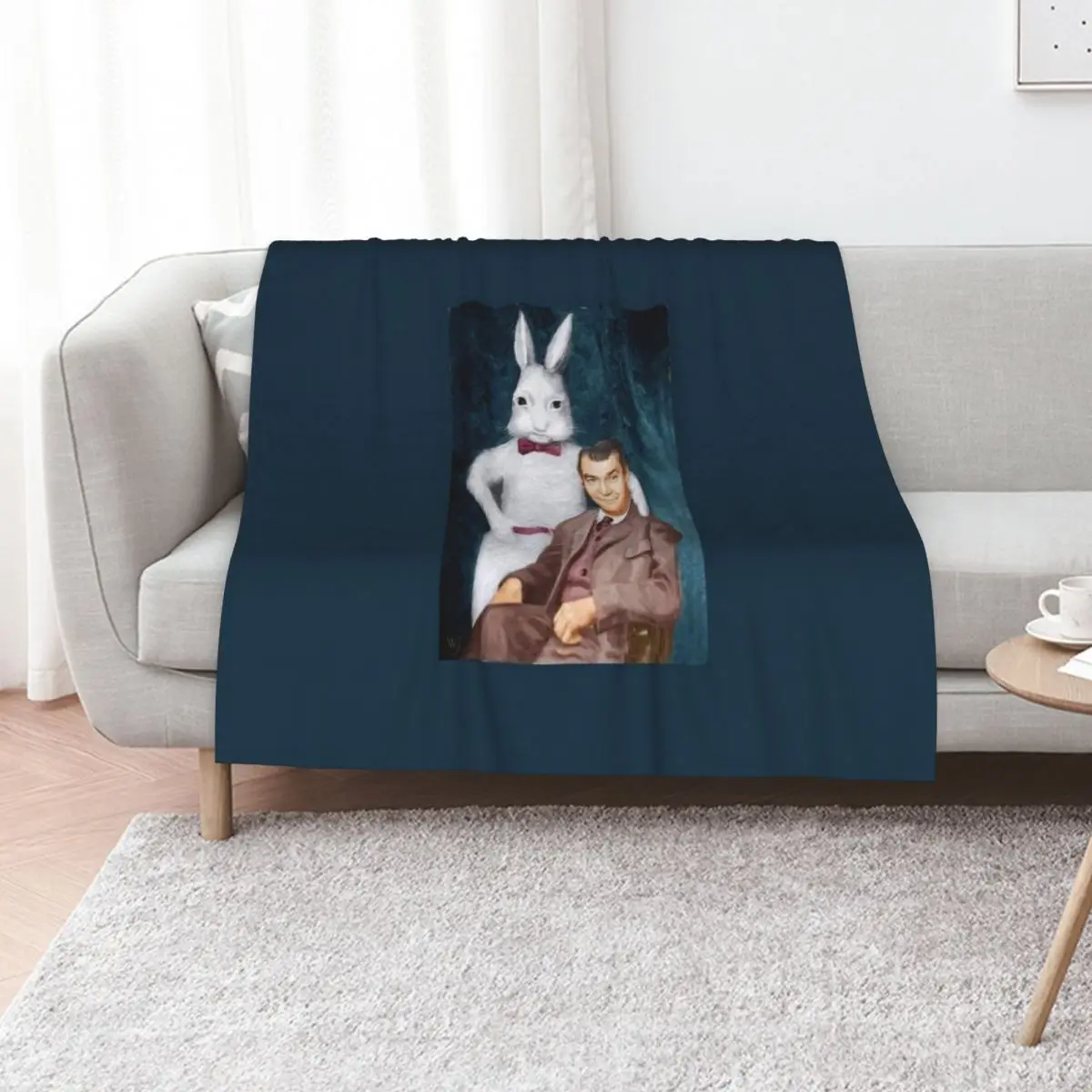 

Harvey-Colorized Throw Blanket Thin Large Sofa Flannels Blankets