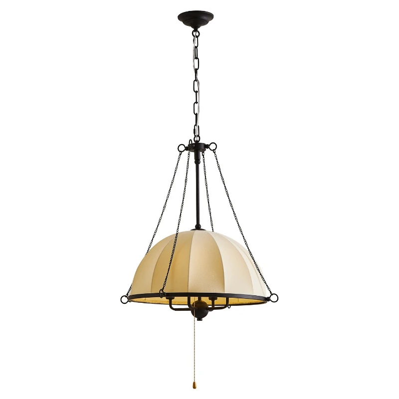 American chandelier new dining room light creative designer bedroom bed and breakfast cafe decorative light French medieval lamp