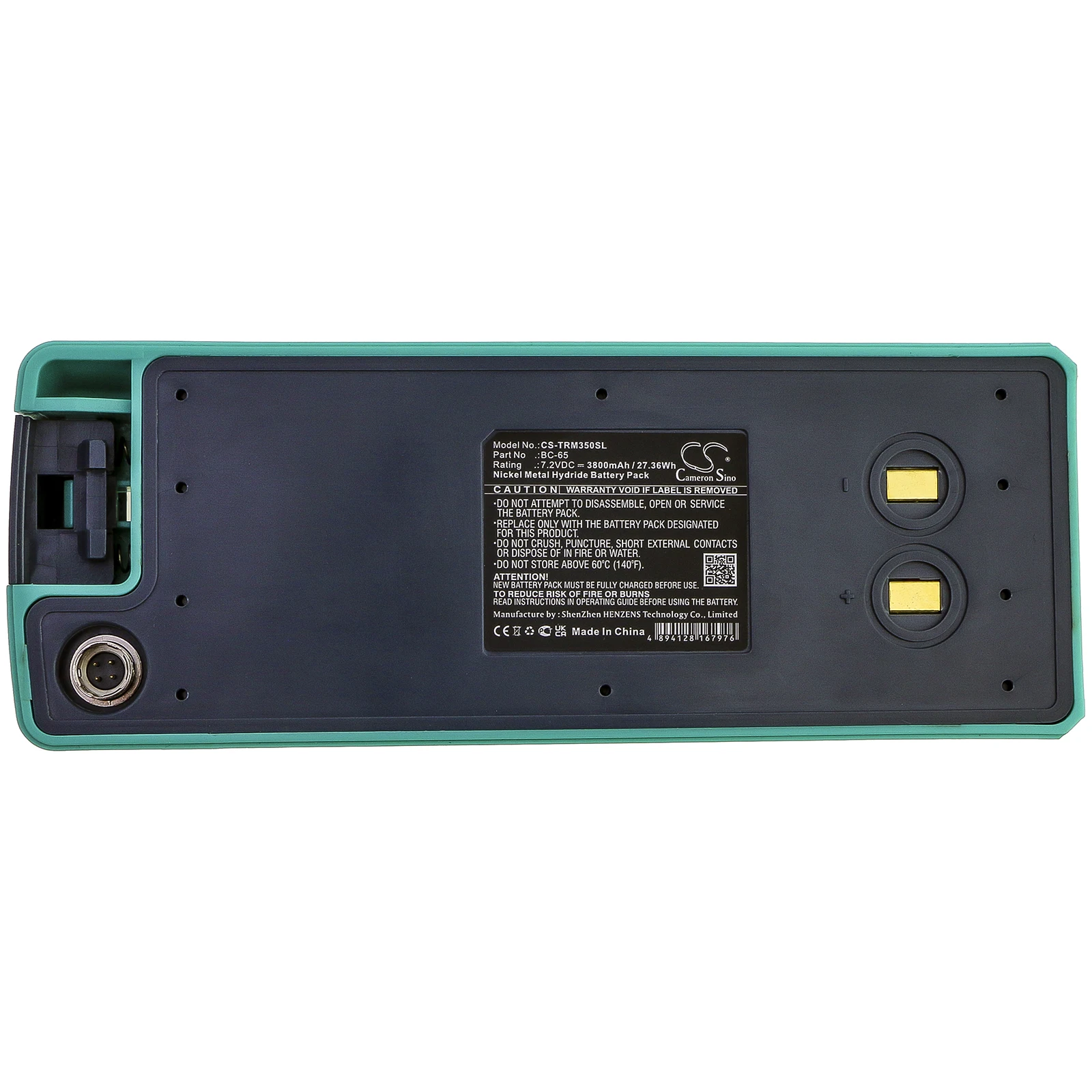 CS Replacement Battery for NiKon DTM-302,DTM-350,DTM-330 Total Stations,NPL-302,NPL 350 Total Stat PN:BC-65 3800mAh / 27.36Wh