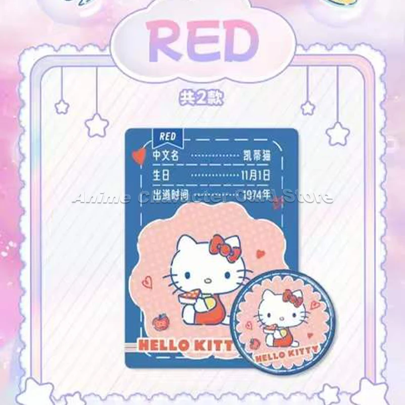 Sanrio Family Card Cartoon Kuromi Hello Kitty My Melody Cinnamoroll Collection Trading Cards Children Cute Toy Christmas Gifts