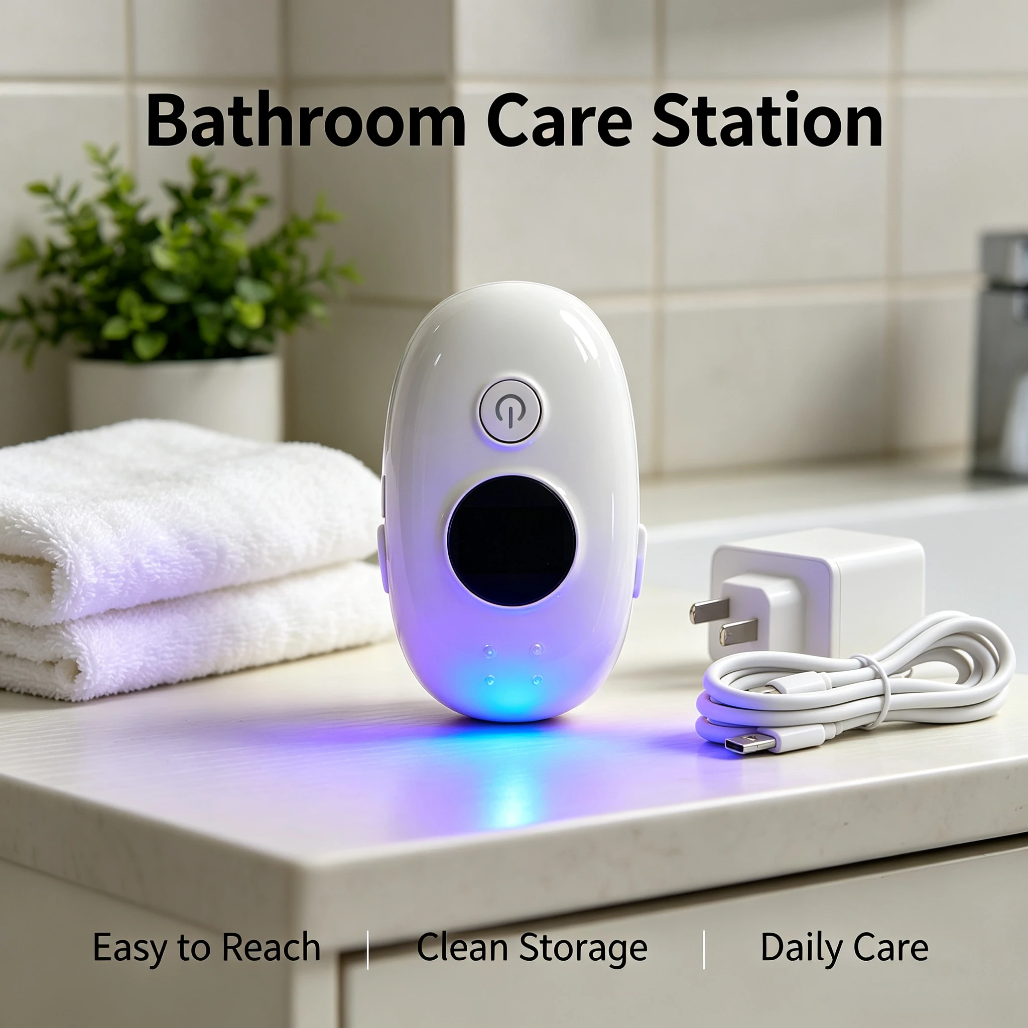 Professional Grade Nail Fungus Laser for Home, 4-Wavelength Synergy, 7-Minute Timer, Clinical Grade Home Device