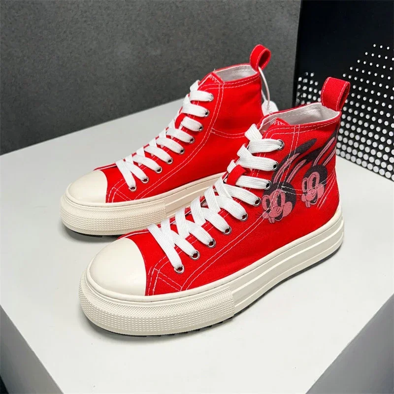 Top Top Quality 2024 Luxury Men Italy Brand Dsq2 Letter High-tops Casual Shoes ICON Breathable Sneakers Canvas Shoes 38-45 Hot