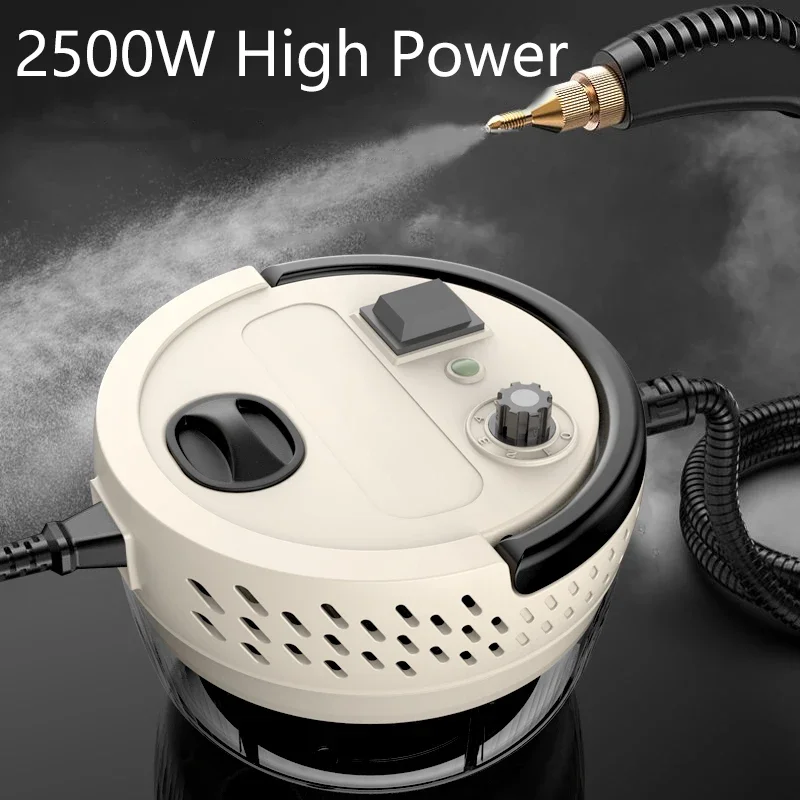 Steam Cleaner High Pressure and Temperature Sterilization Handhled Household Air Conditioner Kitchen Hood Car Washer for Home