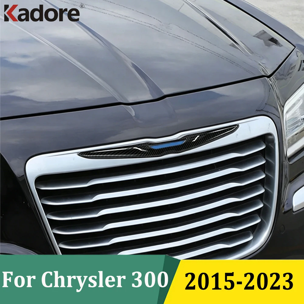 

Для Chrysler 300 2015-2023: накладка на переднюю эмблему, накладка на задний багажник, аксессуары для автомобиля