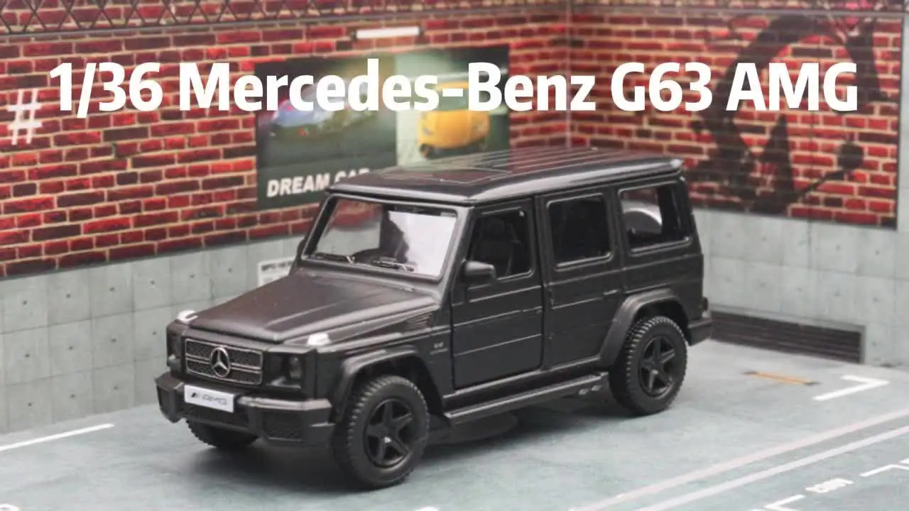 1/36 Mercedes-Benz G63 G-Class Toy Car Model For Children RMZ CiTY