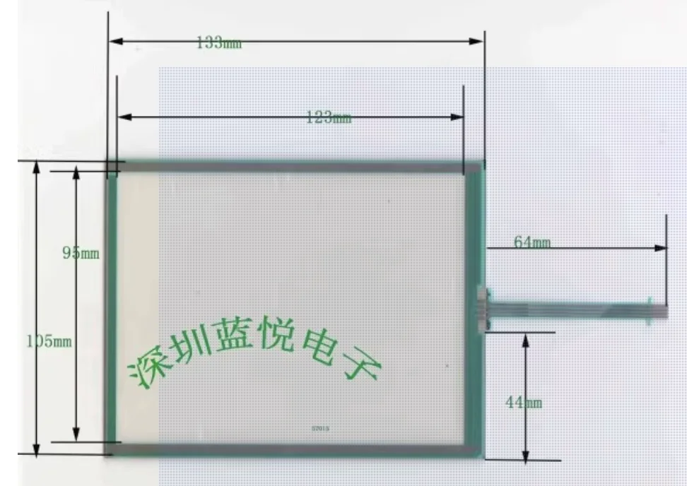 5.7-inch touch screen 133 * 105 touch screen industrial computer touch screen