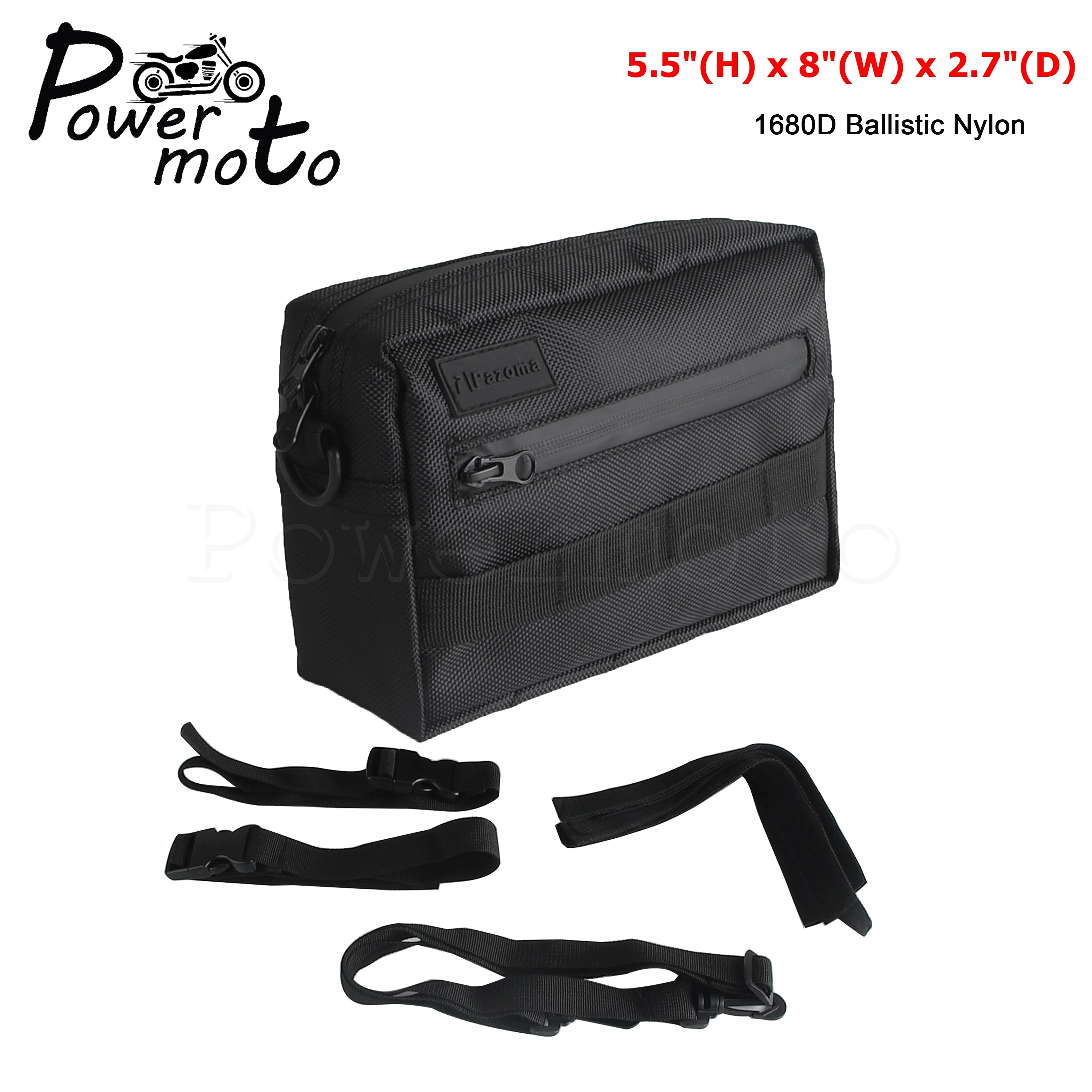 Waterproof Multifunctional Storage Bag Motorcycle T- Bars Tool Handlebar Bags Cars Rear Seat Pouch Portable Outdoor Satchel Bag