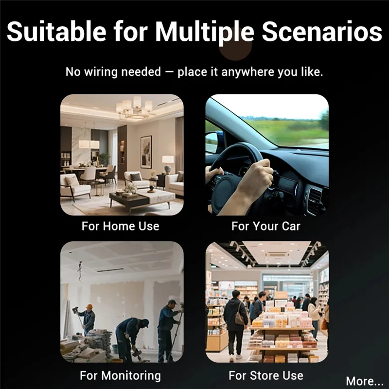 A73E-IR Visione notturna Body Cam 5MP HD Mini WIFI Telecamera Batteria incorporata Monitoraggio remoto Videocamera Tracciamento umano IP